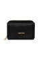 Women's Soft Faux Leather Multi-Card Holder, Zippered Wallet Lezard - 3