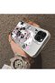 حافظة مزدوجة متوافقة مع هاتف iPhone 11 Pro Max مصنوعة من الأكريليك الصلب وحافة من السيليكون لحماية العدسة - 4