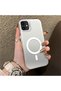 iPhone 11 Compatible Minimal Printed Ring-Looking Hard Case, Does Not Have Magnetic Features