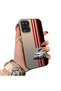Samsung Galaxy A12/M12 Compatible Racing Car Red Black Stripe Pattern Phone Case - 2