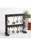 Multi Keychain Holder: 90 Jewelry Hangers for Market Stall and Display Case - 3