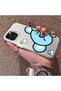 iPhone 15 Pro Compatible Hard Acrylic Back Silicone Edge Lens Protection Double Case - 4