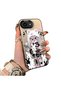 iPhone 16E Compatible Hard Acrylic Back Silicone Edge Lens Protection Dual Case