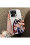 حافظة مزدوجة متوافقة مع هاتف Xiaomi Poco X6 مصنوعة من الأكريليك الصلب وحافة من السيليكون لحماية العدسة - 2