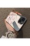 iPhone 13/14 Compatible Hard Acrylic Back Silicone Edge Lens Protection Double Case - 4