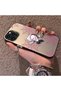iPhone 14 Pro Max Compatible Hard Acrylic Back Silicone Edge Lens Protection Double Case - 3
