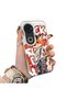 Vivo V50 Compatible Hard Acrylic Back Silicone Edge Lens Protection Double Case