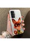 Samsung Galaxy A54 Compatible Hard Acrylic Back Silicone Edge Lens Protection Double Case - 2