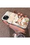 iPhone 14 Plus/15 Plus Compatible Hard Acrylic Back Silicone Edge Lens Protection Double Case - 3