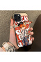 iPhone 15 Pro Max Compatible Hard Acrylic Back Silicone Edge Lens Protection Double Case - 3