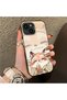 حافظة مزدوجة متوافقة مع هاتف iPhone 13 Mini مصنوعة من الأكريليك الصلب وحافة من السيليكون لحماية العدسة - 2