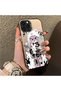 iPhone 13 Pro Compatible Hard Acrylic Back Silicone Edge Lens Protection Double Case - 2