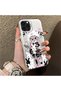 حافظة مزدوجة متوافقة مع هاتف iPhone 12 Pro Max مصنوعة من الأكريليك الصلب وحافة من السيليكون لحماية العدسة - 2