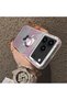 iPhone 17 Pro Compatible Hard Acrylic Back Silicone Edge Lens Protection Dual Case - 4