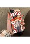 iPhone 7/8/Se 2020 2022 Compatible Hard Acrylic Back Silicone Edge Lens Protection Double Case - 3