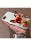 iPhone 7/8/Se 2020 2022 Compatible Hard Acrylic Back Silicone Edge Lens Protection Double Case - 4