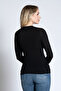 8548 Crew Neck Cashmere Micro Modal Ultra Light Long Sleeve Blouse - 4