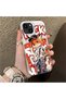 iPhone 15 Plus/14 Plus Compatible Hard Acrylic Back Silicone Edge Lens Protection Double Case - 3