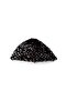 Hand Knitted Dark Brown Sequined Knitted Beanie - 2