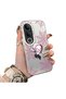 Vivo V50 Lite 4G/5G Compatible Hard Acrylic Back Silicone Edge Lens Protection Double Case