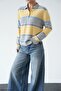 Women's Striped Knit Sweater