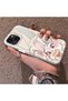 حافظة مزدوجة متوافقة مع iPhone 15 مصنوعة من الأكريليك الصلب مع حماية للعدسة من السيليكون على الحواف - 4