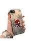 iPhone 7/8/Se 2020 2022 Compatible Hard Acrylic Back Silicone Edge Lens Protection Double Case