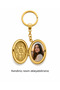 Photo Can Be Added Pop-Up Memory Keychain Gold Color Special Gift - 3