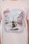 Miomazel Kedi Baskılı Basic T-Shirt - 5