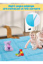 12 pcs Thickened Plush Foam Interlocking Floor Mats, Interlocking Foam Tiles with Edgings for Kids, Soft Anti-Slip Puzzle Area Square Rug Playmat for Children Room Flat (10", Blue) - 5