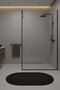 Oval Bath Mat |   Washable Modern Floor Mat |   5 Color Options | 60X100 cm - 8