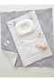 Baby Blanket Cushion with Dot Pattern Ears, Muslin, Baby Pillow, Newborn - 8