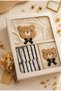 100% Cotton Boxed Newborn Hospital Release Set of 5 - 3