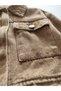 Girl's Organic Dyed Denim Crop Jacket - 4