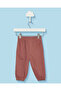 Infant Girls Mauve Placement Print Joggers - 4