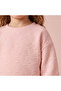 Girls Pink Bow Jacquard Pullover - 3