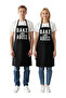 Unisex Kitchen Chef Apron Bold Printed Cooking Enthusiast Gift Comfortable Cut Daily Modern Stylish Elegant - 2