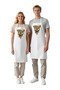 Men's Unisex Kitchen Chef Apron Scary Pizza Slice Face Printed Relaxed Fit Daily Modern Stylish Elegant - 2