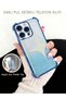 iPhone 16 Pro Compatible Transparent Four Corner Silicone Coated Glossy Edge Case - 2
