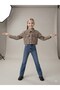 Girl's Organic Dyed Denim Crop Jacket - 3