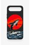 Tecno Spark 50 5g Compatible Red Sun Whale Pattern Silicone Case - 2