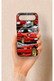Tecno Spark 50 5g Compatible Red Supra Patterned Silicone Case