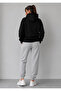 Hooded Sweat Suit 2-Piece Combination Winter Embroidered Balance Printed Women's / Men's Unisex Model - 2