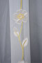 Organze 3350 Cream Color 5_3 Ready-Made Pleated Background Curtain 300*260 cm - 3