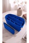 Alti Bolmeli Clutch Cantali Organizer Cobalt Blue Color 28 X 15 X 12 Dimensions (Length X Height X Width) - 6