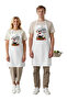 Women's Chef Apron Cartoon Cat Printed Kitchen Themed Unisex Comfortable Cut Daily Use Modern - 2