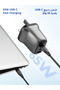 65W GaN Fast Charger | 3 USB-C + 1 USB-A 4-Port Wall Charger with PD 3.0 PPS & QC Fast Charging Adapter for MacBook Air iPhone 17/16 Samsung Galaxy Z S26 Series iPad Huawei Honor Oppo & More - 2