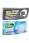 Disposable Face Mask, 50 Pieces Blue Face Mask + Nitrile Gloves (M) - 2