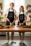 Men's Unisex Kitchen Chef Apron Healthy Food Printed Comfortable Cut Daily Use Modern Stylish