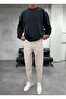 Urban Style Beige Boyfriend Jean - 2